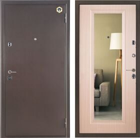 Входная дверь Бульдорс Термо 2 (Белый перламутр)
