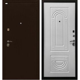 Входная дверь Ратибор Оптима 3К (Белый матовый)